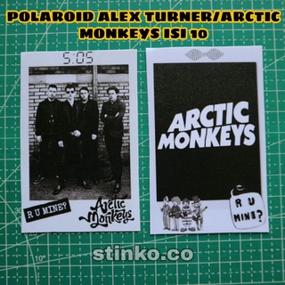 (โพลารอยด์) Alex TURNER /ARCTIC MONKEYS คอนเทนเนอร์ 10 ชิ้น