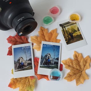 ฟิลเตอร์เลนส์กล้อง Fuji instax mini11 ย้อมสีภาพถ่าย