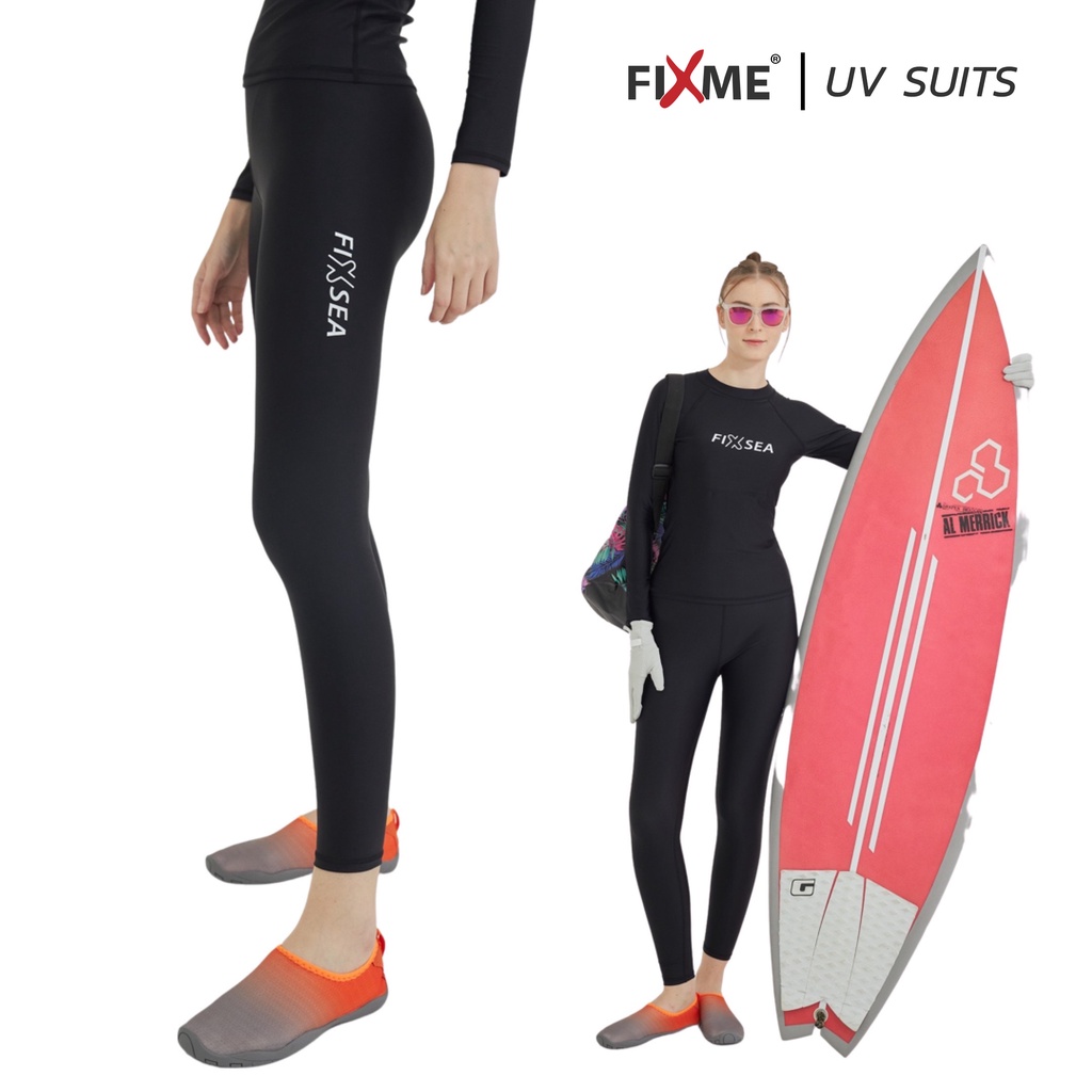 (เน้นกันUV) รุ่น Bay กางเกงดำน้ำ  กางเกงว่ายน้ำ (หญิง) UPF50+