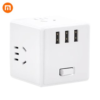 Xiaomi Mijia Magic Cube USB อะเเดปเตอร์ชาร์จ 6 พอร์ท ประหยัดพื้นที่