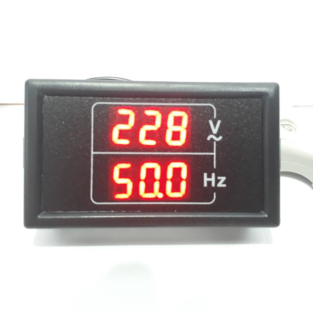 ส่งจากไทย 85DM2 digital voltmeter and frequency V/Hz 50 - 300vac 40 - 70Hz มิเตอรวัดไฟ โวลต์ ความถี่