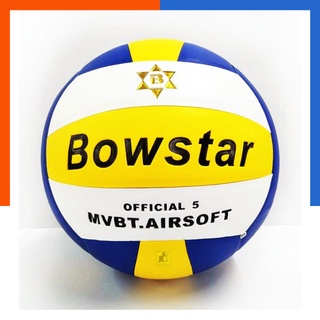 ลูกวอลเล่ย์บอล Bow Star เบอร์ 5 วอลเลบอล ฝึกซ้อม หนังอัด PVC พร้อมส่ง US.Station