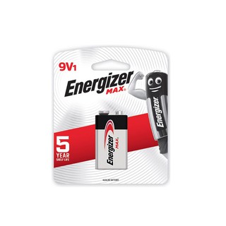 ถ่านอัลคาไลน์ 522-BP1 9V Energizer Max/Alkaline batteries 522-BP1 9V Energizer Max