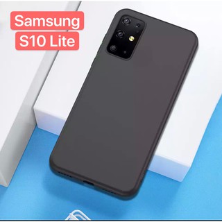 TPU CASE เคสซัมซุง Samsung galaxy S10Lite เคสซิลิโคน เคสนิ่ม สวยและบางมาก เคสสีดําสีแดง [ส่งจากไทย]