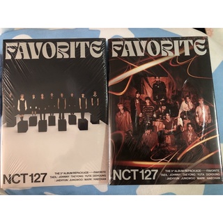 พร้อมส่ง อัลบั้มเปล่า NCT127 Favourite สุ่มของแถมบั้ม2อย่าง