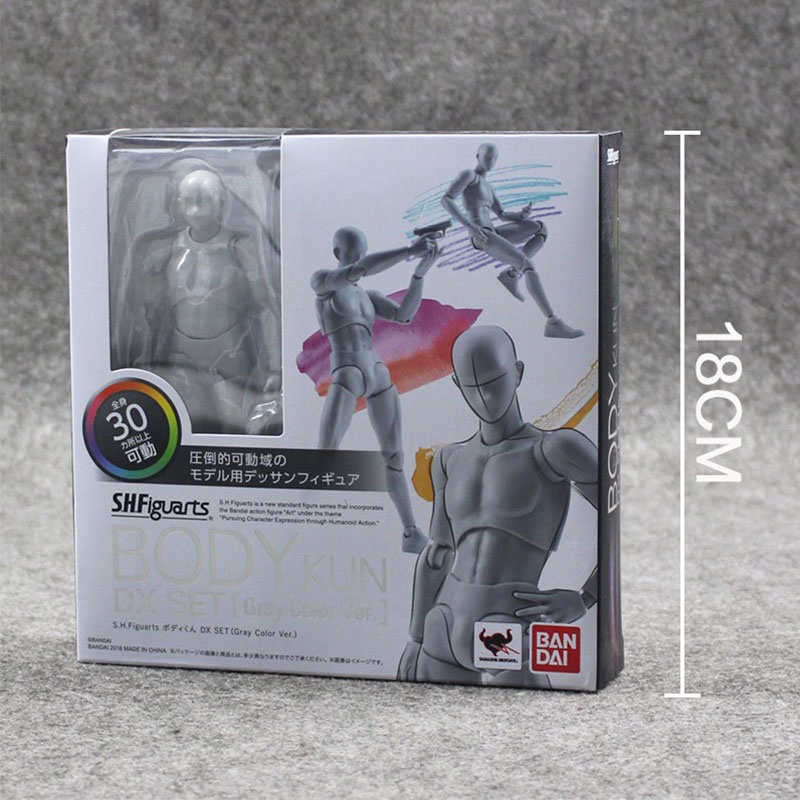 SHF Body Kun ตุ๊กตาของเล่น PVC Body-Chan DX Action Figure Play Art รุ่นวาดรูป