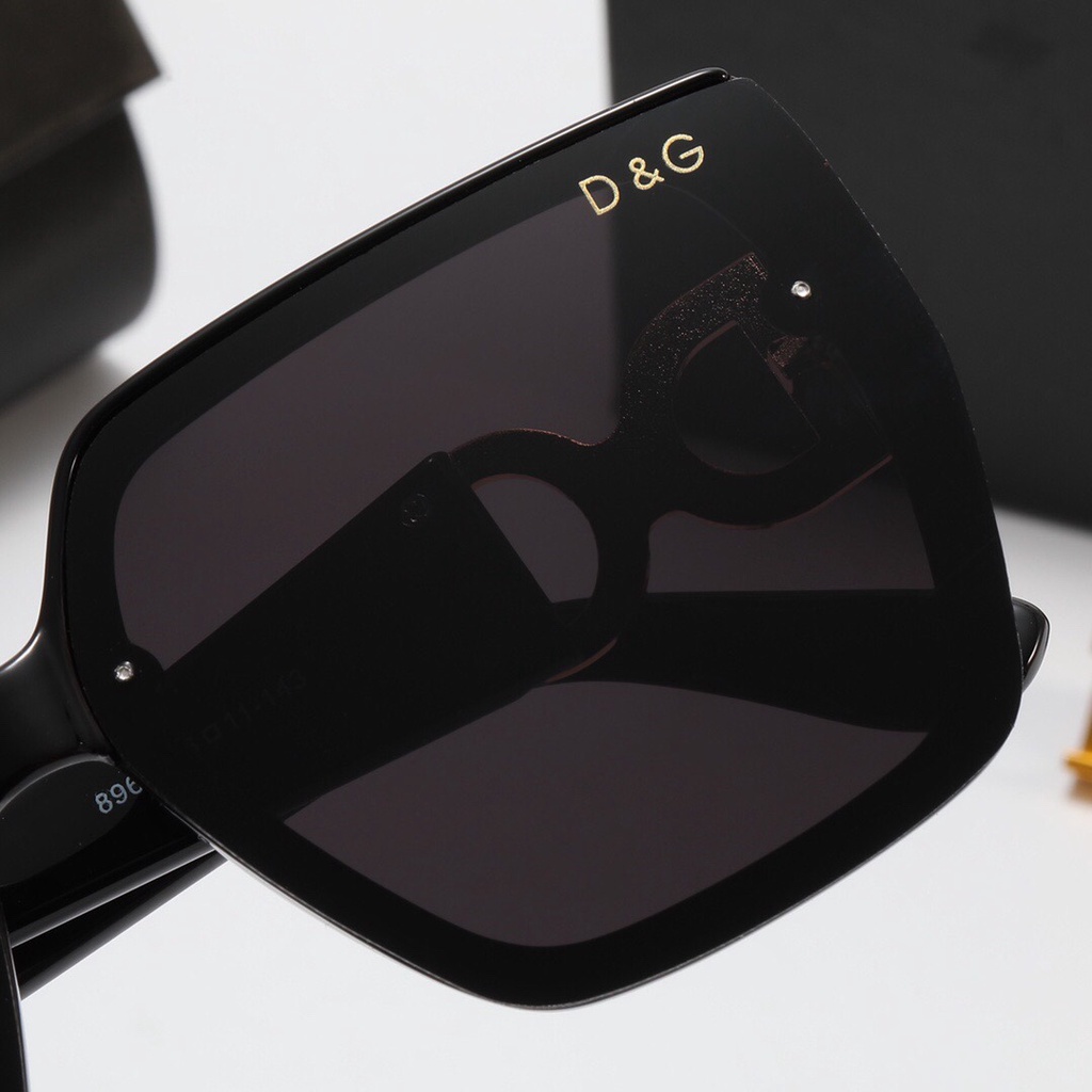 Dolce & Gabbana Luxury Brand Fashion Classic Retro Square แว่นกันแดดสําหรับผู้ชายและผู้หญิง