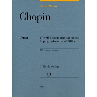 CHOPIN At the Piano - 17 well-known original pieces (HN1822)