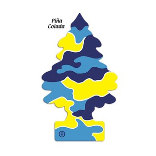 Little Trees แผ่นน้ำหอมปรับอากาศ ลิตเติ้ลทรี กลิ่น Pina Colada กลิ่นสับปะรดผสมกลิ่นมะพร้าวแดนสวรรค์ (ของแท้)