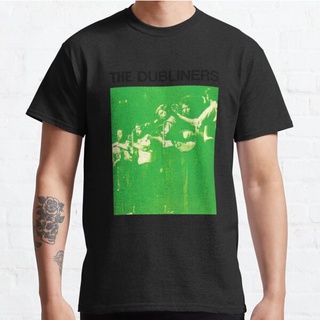 เสื้อยืดอินเทรนด์ผู้ชายอินเทรนด์ผู้หญิงเสื้อยืด พิมพ์ลาย The dubliners สไตล์คลาสสิกS-3XL