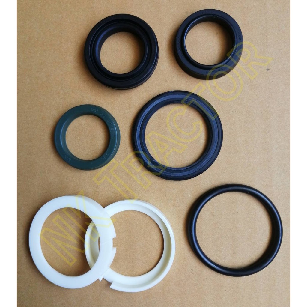 (ชุดใหญ่ 7ตัว) ยันม่าร์ EF453 / EF494 ชุดซ่อมกระบอกช่วยเลี้ยว (Yanmar) (กระบอกช่วยเลี้ยว กระบอกใต้หม