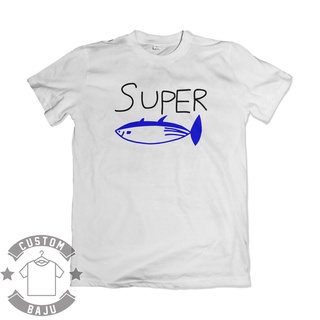 เสื้อยืดอินเทรนด์ผู้ชายอินเทรนด์ผู้หญิงเสื้อเชิ้ต ลาย Kpop Super Tuna Jin 876S-3XL