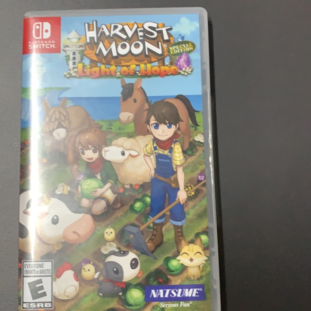 แผ่นเกม Harvest moon light of hope