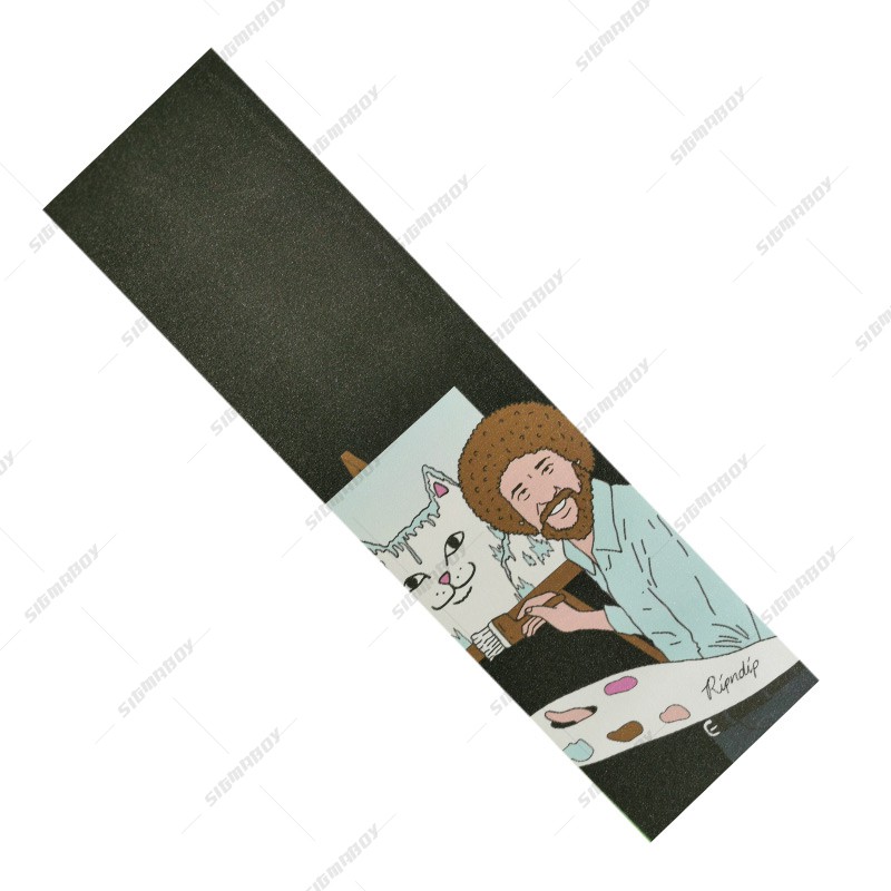 กระดาษทรายสเก็ตบอร์ด Griptape PVC 84x23CM กระดาษทราย กันลื่นสำหรับสเก็ตบอร์ด กันน้ำลายสวยติดง่าย - รูปที่ 4