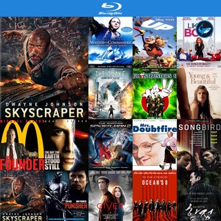 Bluray แผ่นบลูเรย์ Skyscraper (2018) ระห่ำตึกเสียดฟ้า หนังบลูเรย์ ใช้กับ เครื่องเล่นบลูเรย์ blu ray player บูเร blu-ray