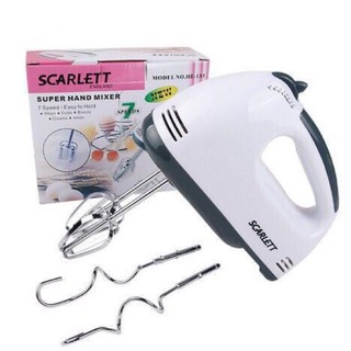 Metal Stainless Steel Electric Egg Beaters Super Hand Mixer