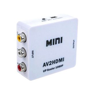 กล่องแปลงสัญญาณ AV เป็น H DMI HD Video Converter