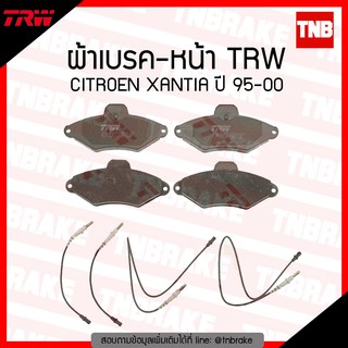 TRW ผ้าเบรก (หน้า) CITROEN XANTIA ปี 95-00