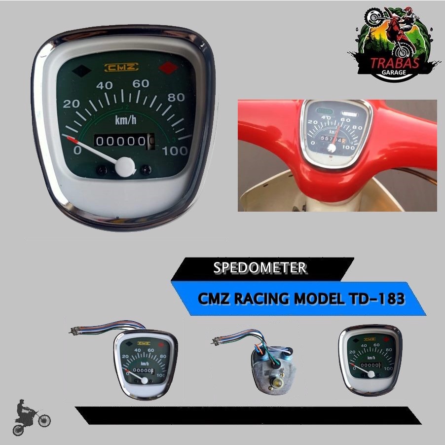HONDA C70 CMZ RACING SPEEDOMETER