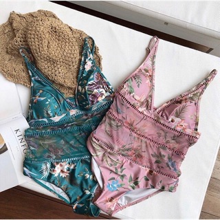 [พร้อมส่ง] ชุดว่ายน้ำ bikini swimsuit ชุดว่ายน้ำแขนยาว ชุดว่ายน้ำขายาว