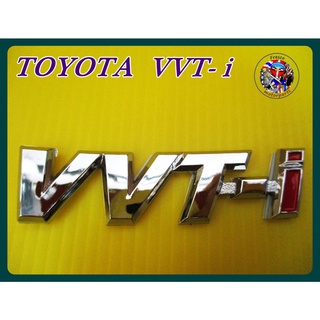 TOYOTA HILUX VIGO FORTUNER GENUINE CHROME VVT- i LOGO 3D STICKER PLATE