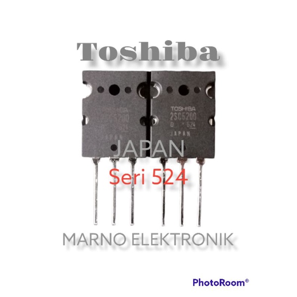 TR TOSHIBA C5200 A1943 ORIGINAL JAPAN 2SC5200 2SA1943 SERIES 524