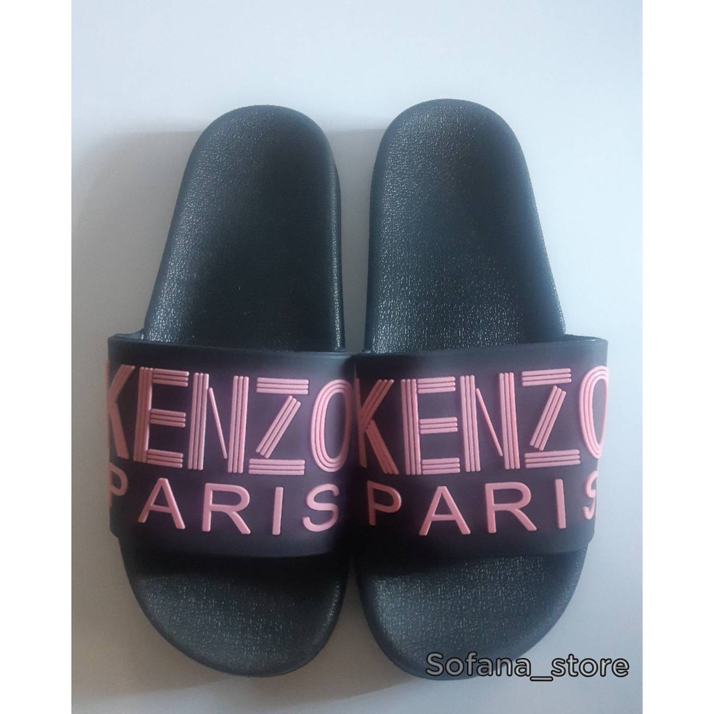 Kenzo Paris รองเท้าแตะผู้หญิงนําเข้าระดับพรีเมียม