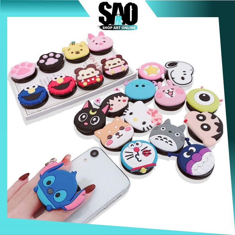 SAO - 469 Pop Socket HP 3D Cartoon Character / 3D Pop Socket Hp Cartoon Character / HP Accessories