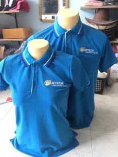 เสื้อโปโลปักหน้าหลัง โลโก้ บริษัท ตามสั่ง