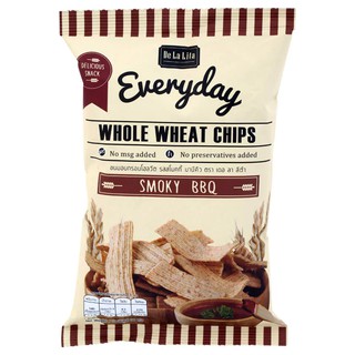 เดอลาลิต้าขนมอบกรอบโฮลวีตรสบาร์บีคิว 30กรัม De La Lita Whole Wheat Biscuits BBQ Flavor 30g.