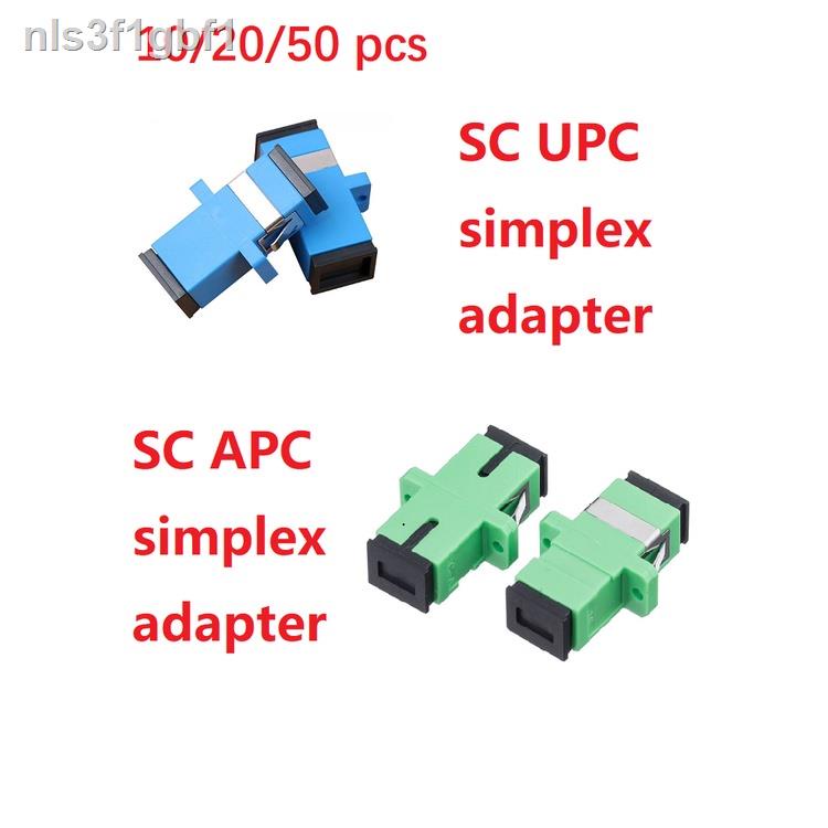 102050PCS Fiber Optic Connector Adapter SCAPC SCUPC Single-Mode Flange ...