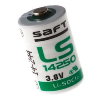 ❉LS14250 แบตเตอรี่  (ER14250) 3.6V 1/2 AA 1200mAh Lithium Battery✰