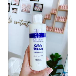 น้ำยาตัดหนังเล็บ น้ำยาหนังนุ่ม BLUE CROSS Cuticle remover 170ml ของแท้ 100%