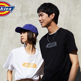 เสื้อยืดแขนสั้น ผ้าฝ้าย พิมพ์ลายโลโก้ Dickies เข้ากับทุกการแต่งกาย แฟชั่นฤดูใบไม้ผลิ และฤดูร้อน สําหรับผู้ชายยืด.สบาย.รั