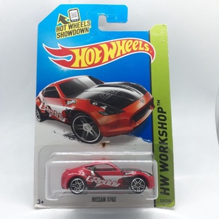 รถเหล็ก Hotwheels NISSAN 370Z สีแดง(ib22)