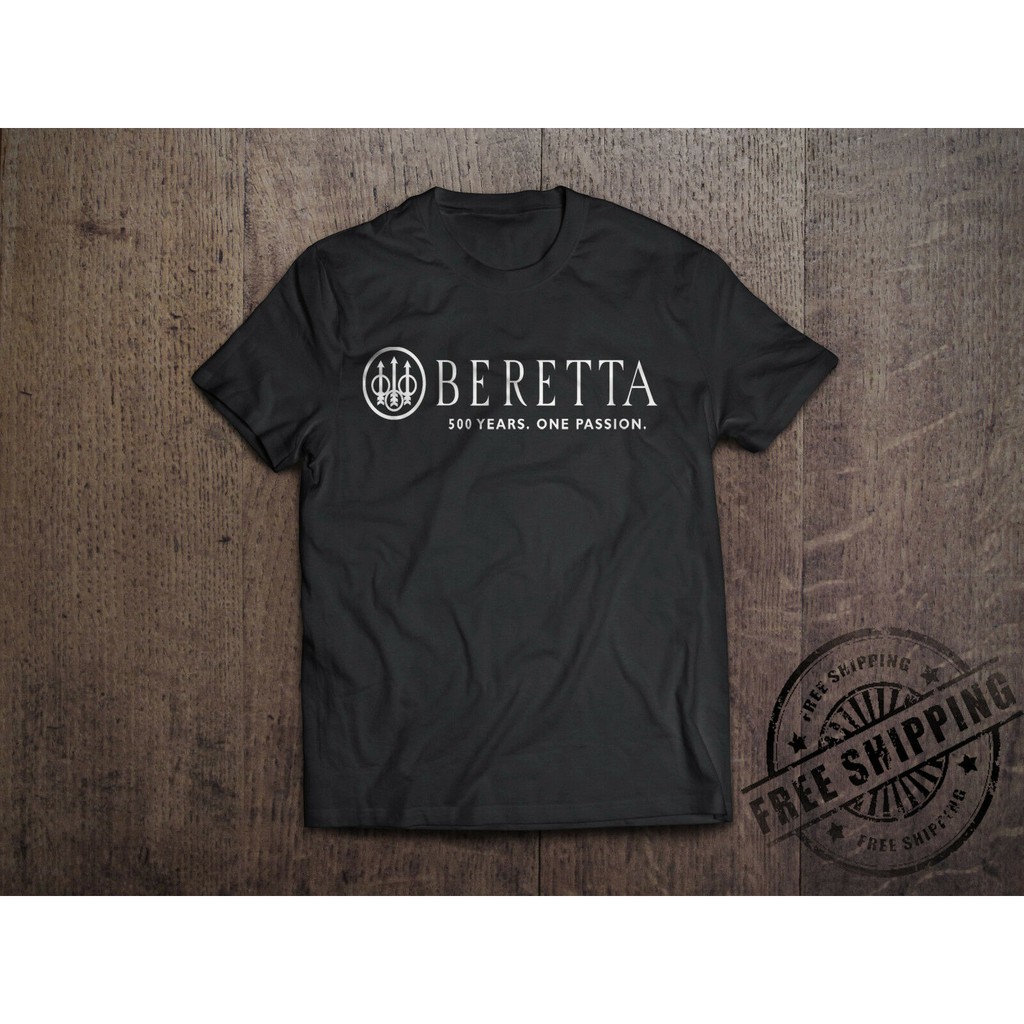 New Beretta Logo T-Shirt Firearms Tee Px4 Storm 92 9Mm 40 45 M9 Gun Shotgun 3  Father's Day GiftS-5XL