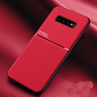 Samsung S8 S9 S10 S10E S20 S20Fe Plus Android Phone Card Case เปลือกโทรศัพท์มือถือบางเฉียบหนังฝ้าสวยงาม