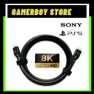 Sony สาย HDMI 8K 2.1 - Ultra - HD (UHD) 60Hz 48Gb สาย HDMI วิดีโอเสียง [เข้ากันได้กับ PS5]