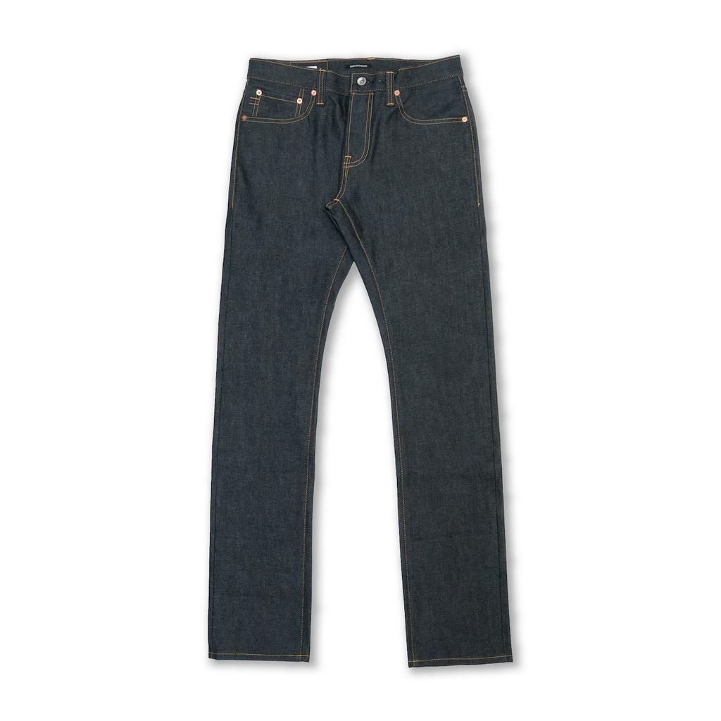 Indigoskin Special Series “Union Jeans” ทรงกระบอกเล็ก กางเกงยีนส์ สีอินดิโก้ ทุกไซส์