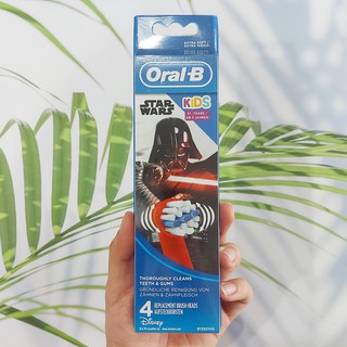 หัวแปรงสีฟัน สำหรับเด็กอายุ 3+ สตาร์วอร์ส 4 ชิ้น Kids 3+ Years Replacement Brush Heads Star Wars 4 Count (Oral-B®)