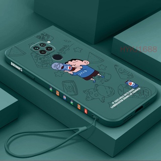 เคส Redminote 9 เคส Redmi note 9 Pro เคส Redmi note 9S เคส Redmi note 9 4G 9Pro tpu ซิลิโคนเหลว ฝาครอบป้องกัน การ์ตูน ขอบเต็ม นิ่ม