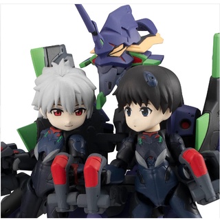 Bandai(บันได) MEGAHOUSE DESK TOP ARMY EVANGELION NEW THEATRICAL EDITION SHINJI IKARI KAWORU NAGISA &amp; EVANGELION 13