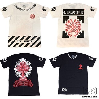 Chrome Hearts t-shirt 😎♠️ งาน hi-end สกรีนสวย เนื้อผ้าดี เสื้อสตรีท