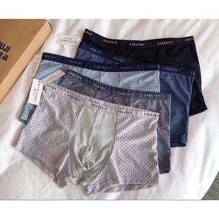 กางเกงในผู้ชาย muji boxer ผ้า ระบายอากาศ(แยกขาย ไม่มีกล่อง)