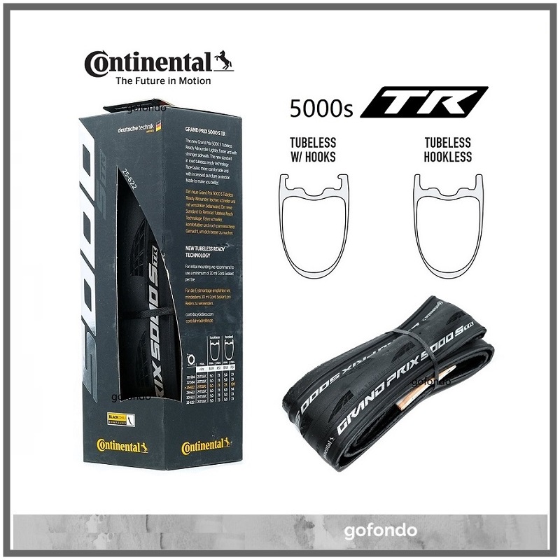 CONTINENTAL ยาง Grand Prix GP5000 STR Tubeless Hock Hockless | 25C 28C