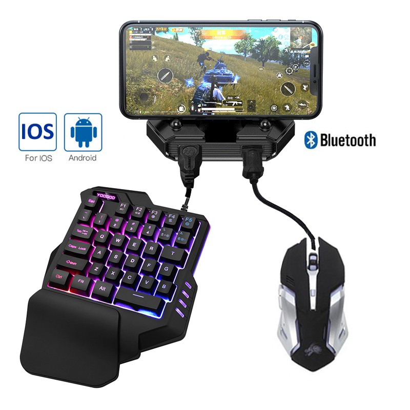 For Call of Duty Mobile Gamepad Gaming Keyboard Mouse Converter PUBG