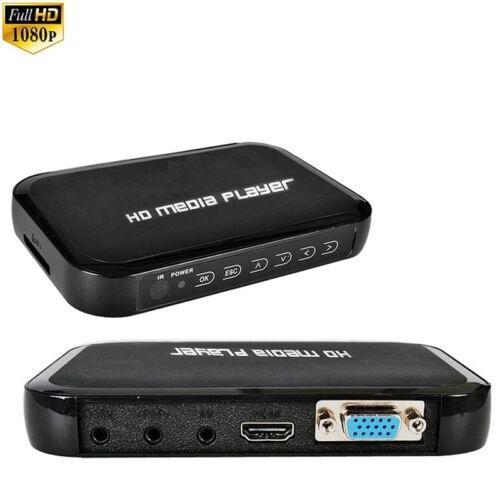 เครื่องเล่น Center Media Mini Player 1080P FULL HDMI PLAYER HD MEDIA PLAYER USB AV VGA EU