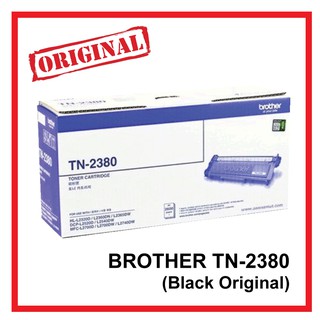 (โปรส่งฟรี!!) BROTHER TN-2380 Black Original LaserJet Toner Cartridge (TN-2380)