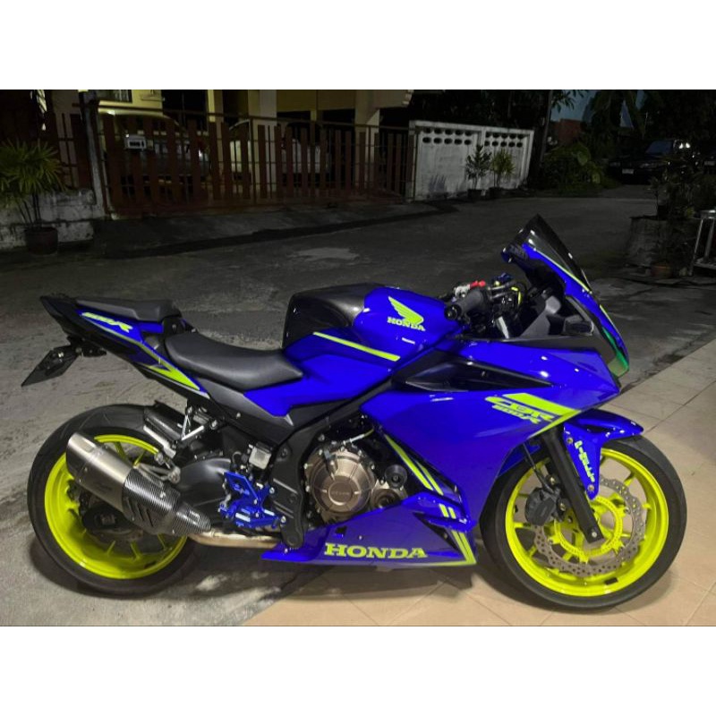 ครอบถังโหนกCBR500R ปี19-22 ลายฟิล์มคาร์บอน / หุ้มคาร์บอน 6D เคลือบผิว 2K เงางามผลิตจากวัสดุ ABS #006 - รูปที่ 7