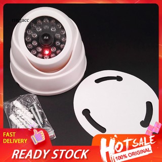 RAC_Fake Wireless CCTV Surveillance Security Dome Flashing LED Light Dummy Camera